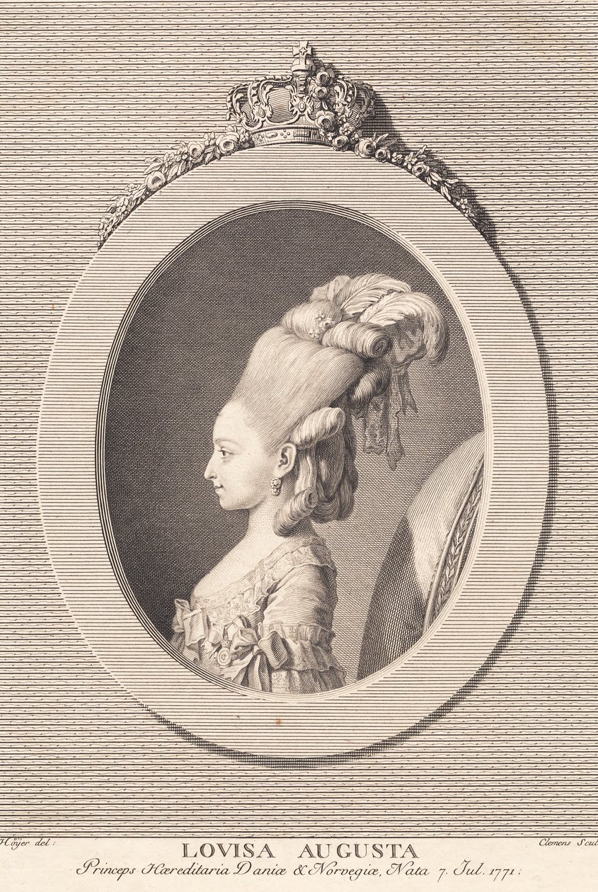 Princezna Louisa Augusta od J.F. Clemens