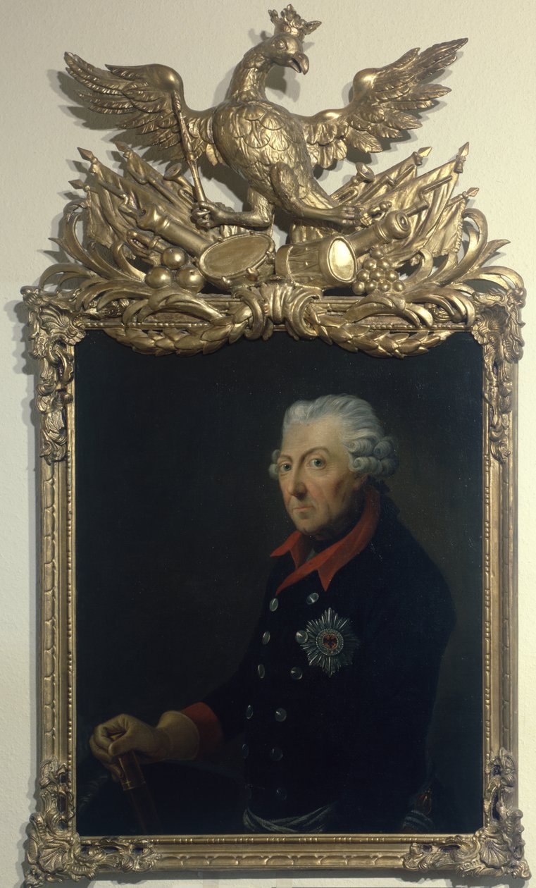 Fridrich II Pruský od J.H.C. Franke