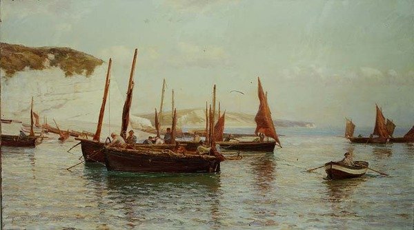 Bell Trawlery míří na moře od J.J.Hamilton McCullum