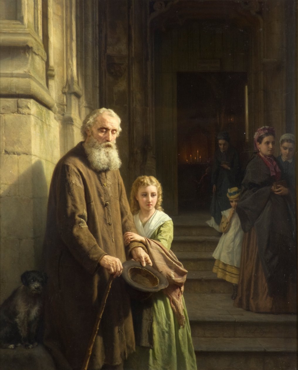 Slepý žebrák od J.L.  Dyckmans