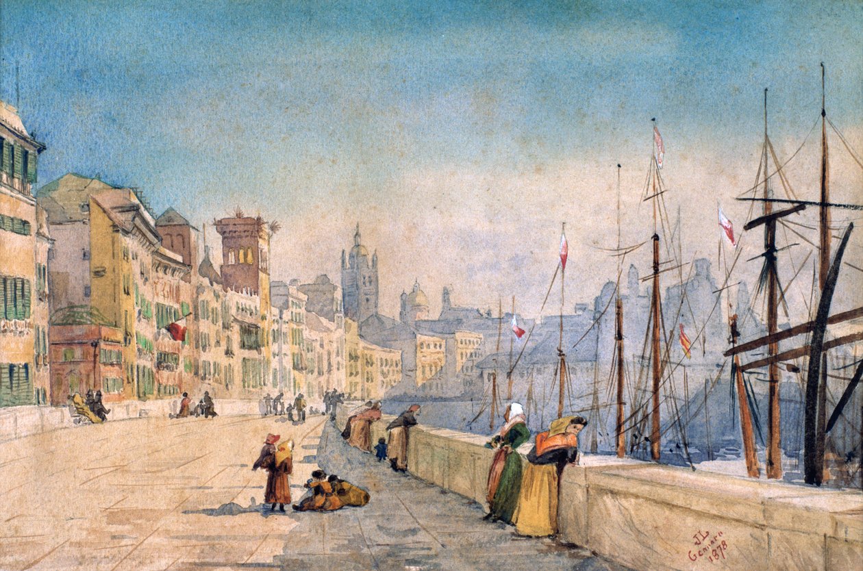 "Přístav genů", 1878 od JL Gennato
