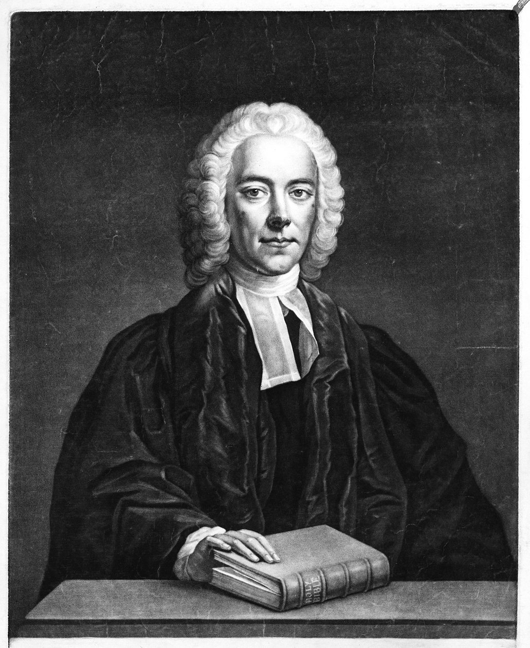 James Hervey, vyrytý Johnem Dixonem, kolem roku 1770 (mezzotinta) od J.L. Williams