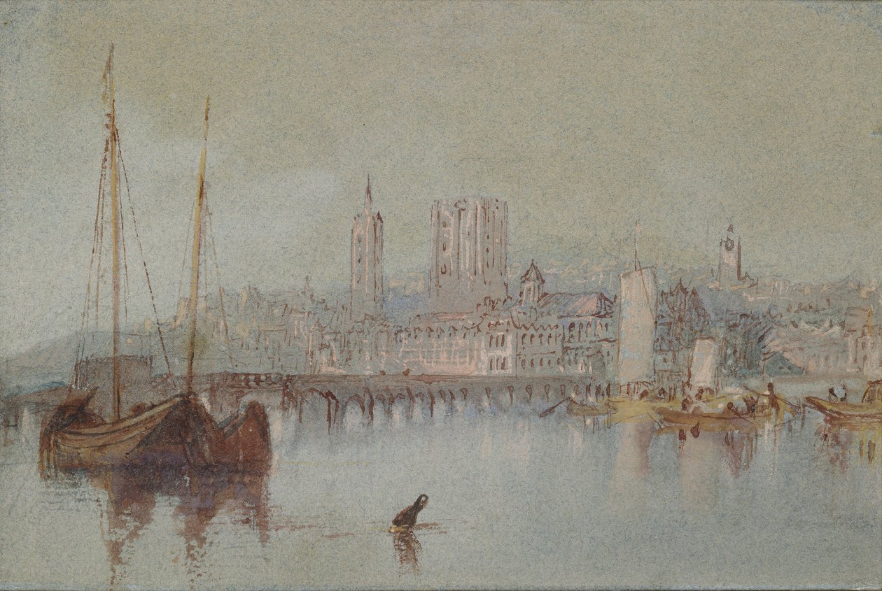 Beaugency, c1830 od Joseph Mallord William Turner
