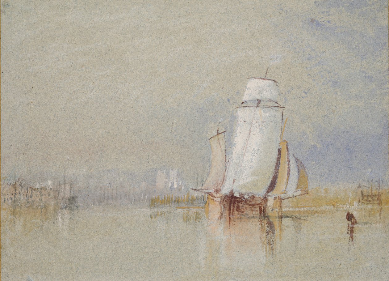 Klid na Loiře, 1832 od Joseph Mallord William Turner