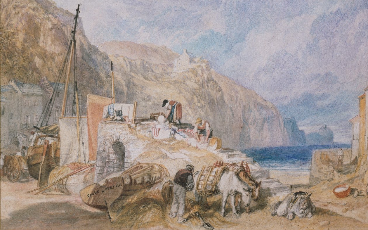 Combe Martin, Devonshire, c1824 od Joseph Mallord William Turner