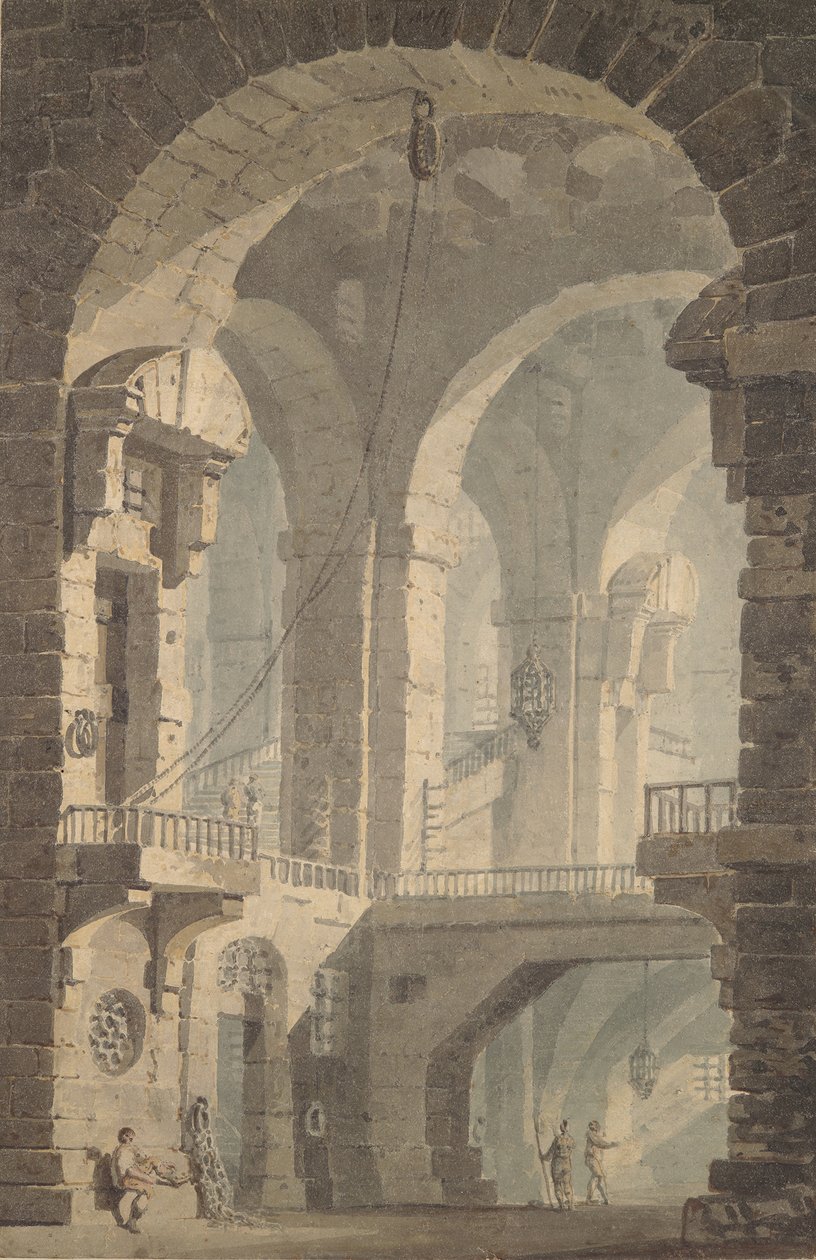 Temné vězení Temné vězení, 1790-99. od Joseph Mallord William Turner