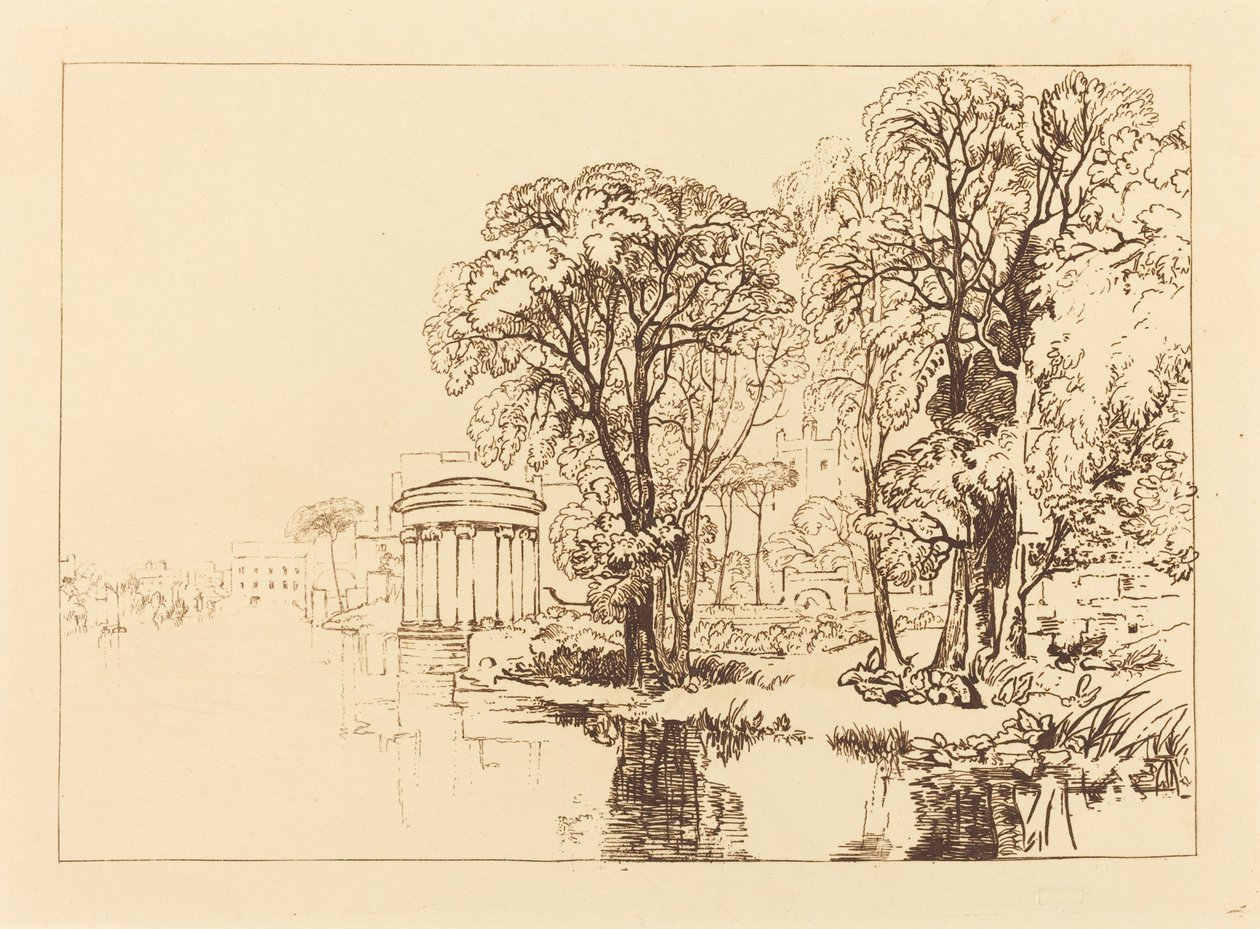 Isleworth, publikoval 1819. od Joseph Mallord William Turner