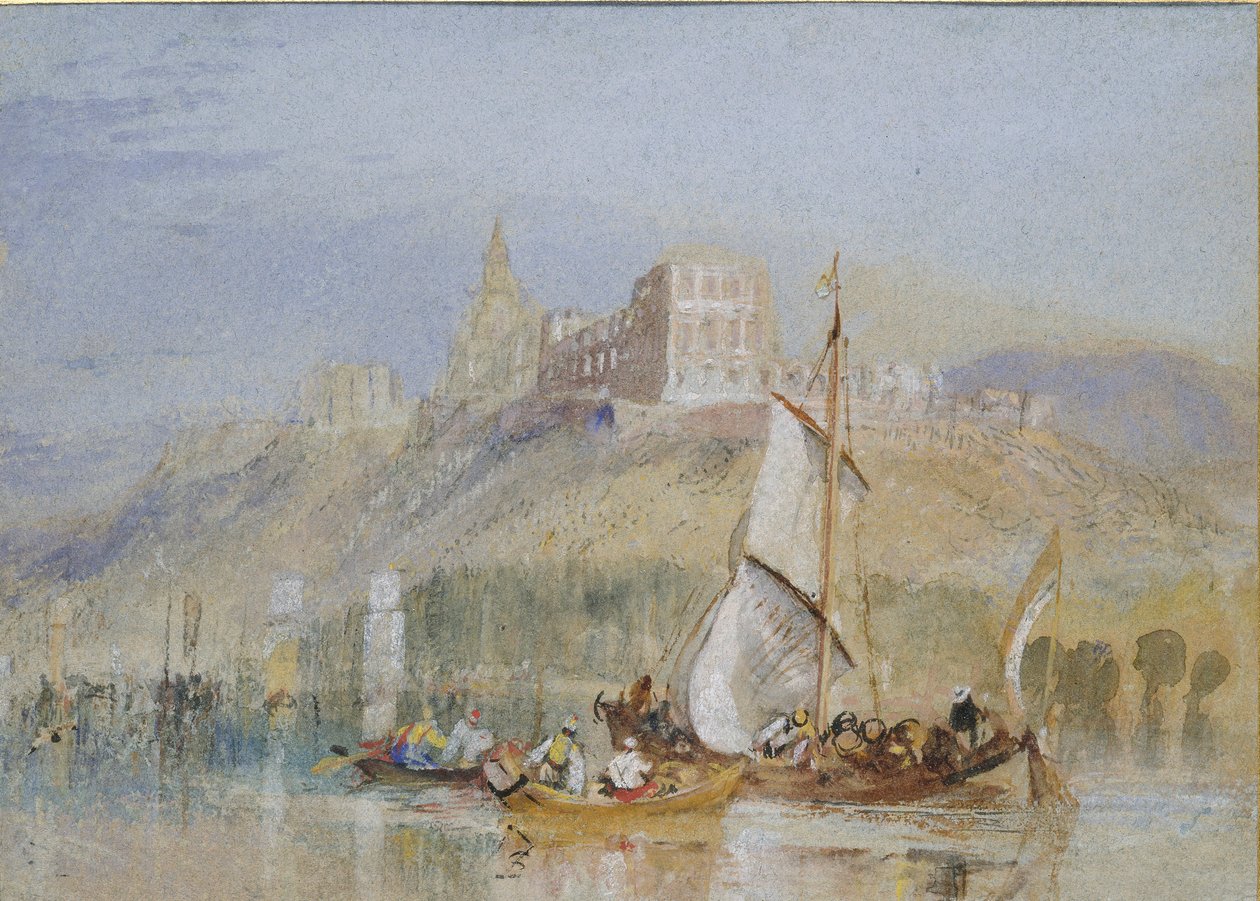 Montjean, c1830 od Joseph Mallord William Turner