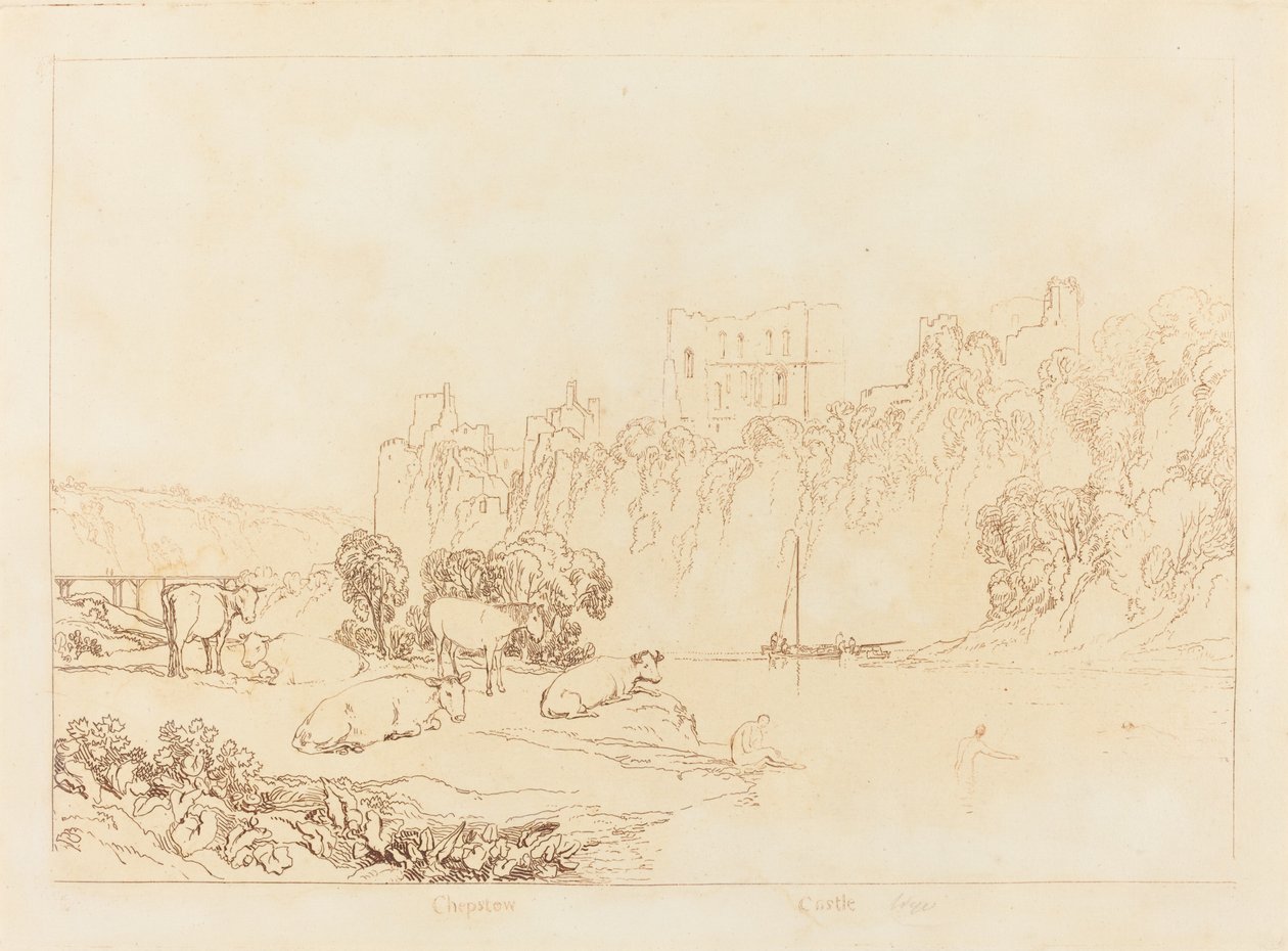 River Wye, publikoval 1812. od Joseph Mallord William Turner