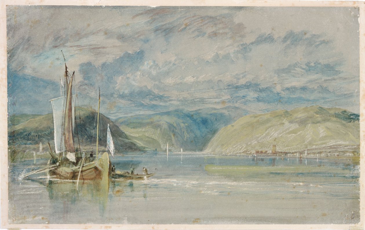 "Rudesheim", 1817 od Joseph Mallord William Turner
