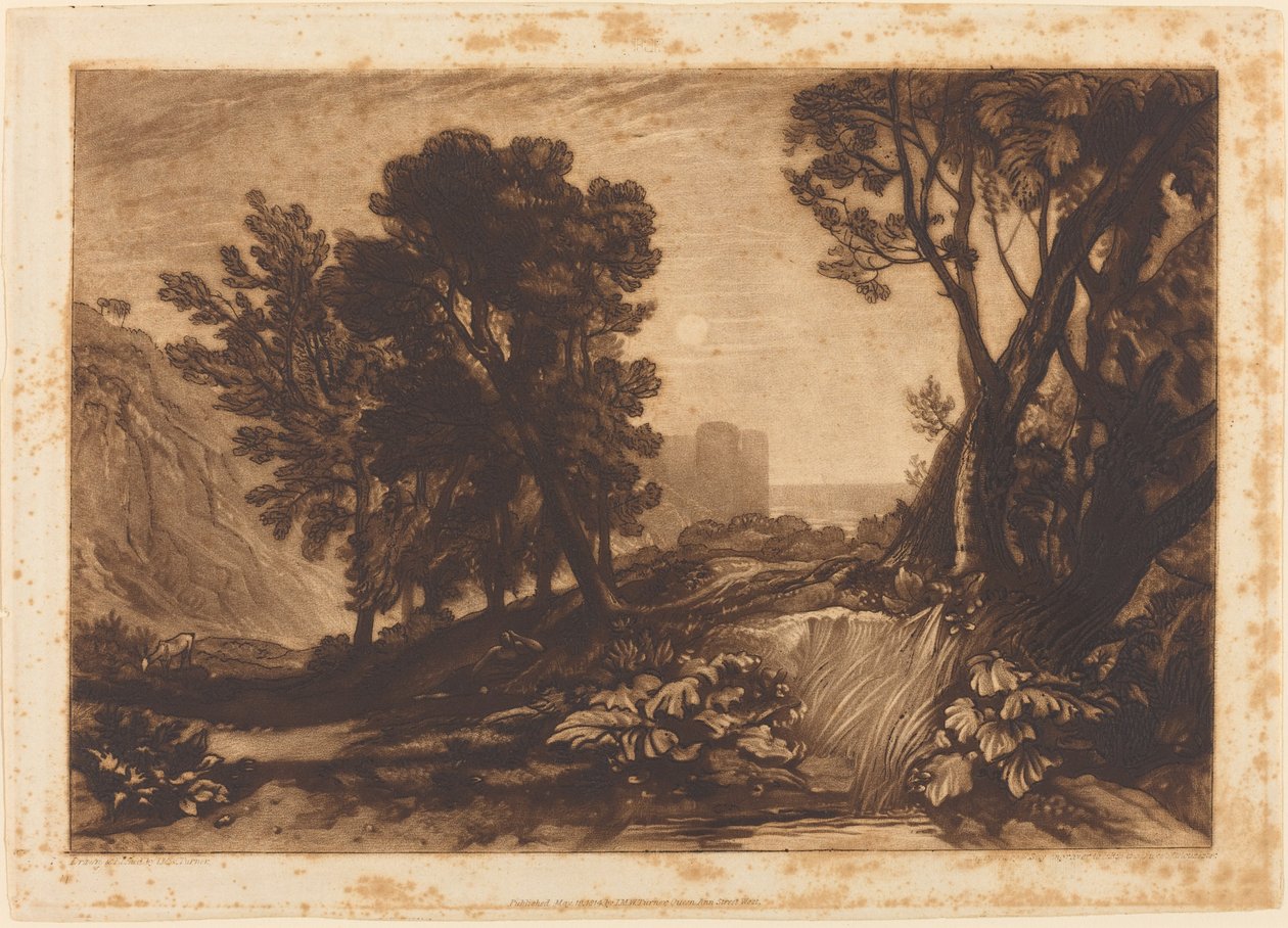 Solitude, publikoval 1814. od Joseph Mallord William Turner