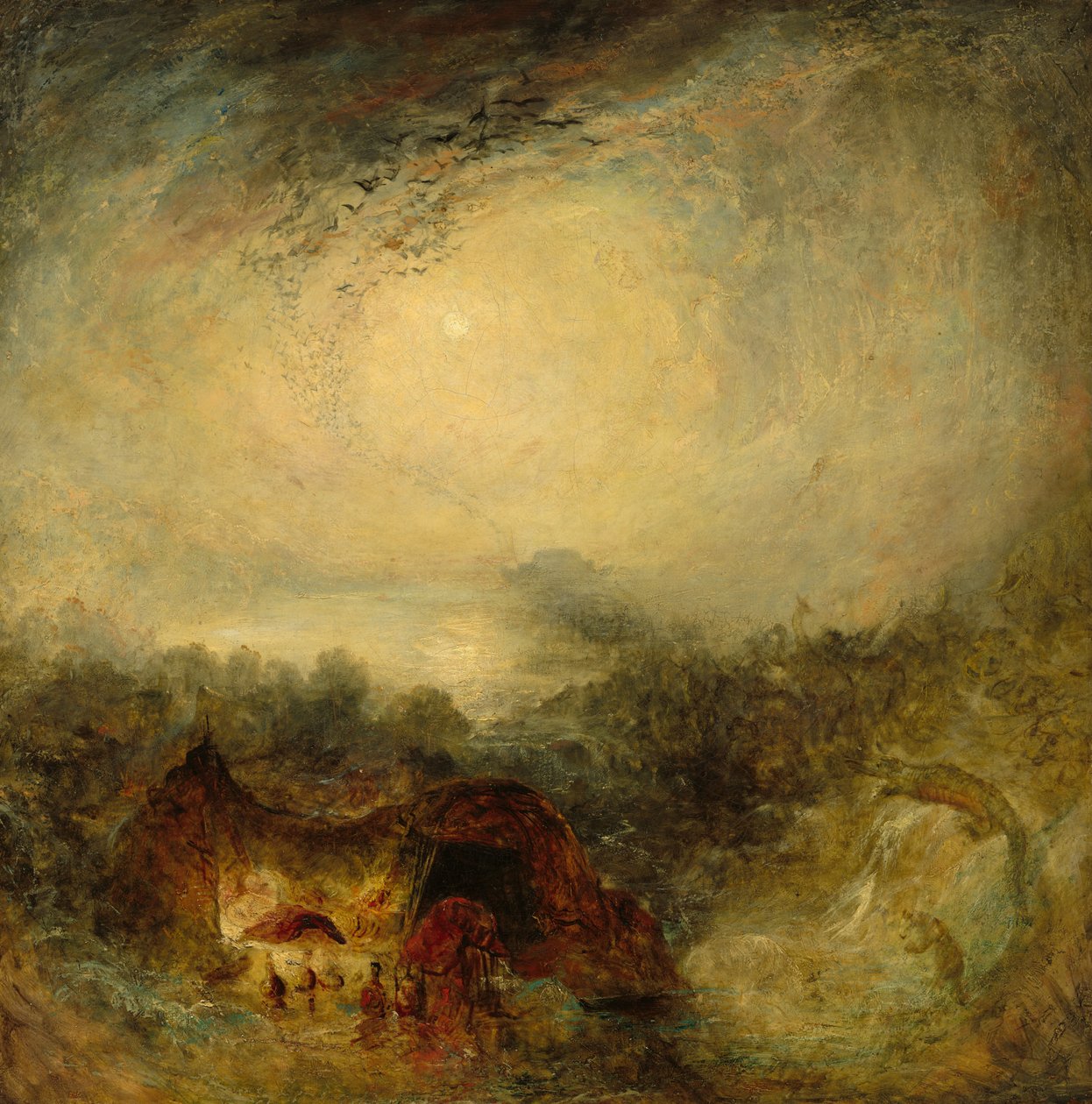 Večer potopy, c. 1843. od Joseph Mallord William Turner