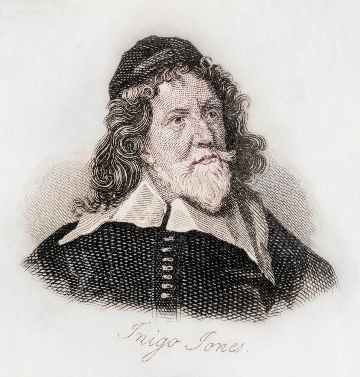 Inigo Jones (rytina) od J.W. Cook