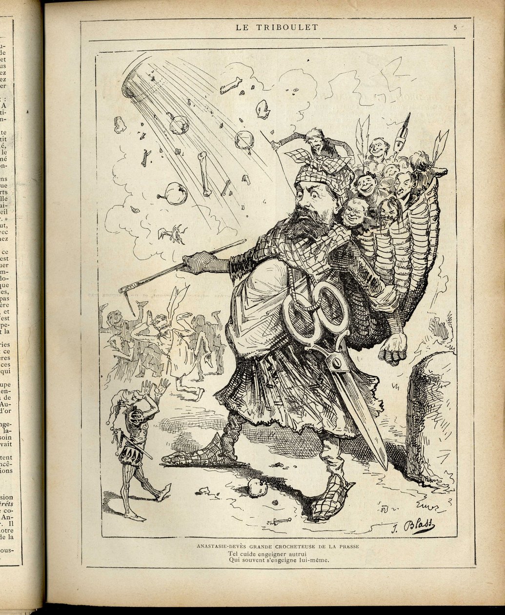 Kuva J. Blassista (1847-1892) Le Tribouletissa od J. (1847 1892) Blass