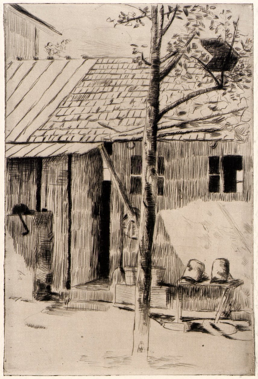 Kuchyňská studna od J. Alden Weir