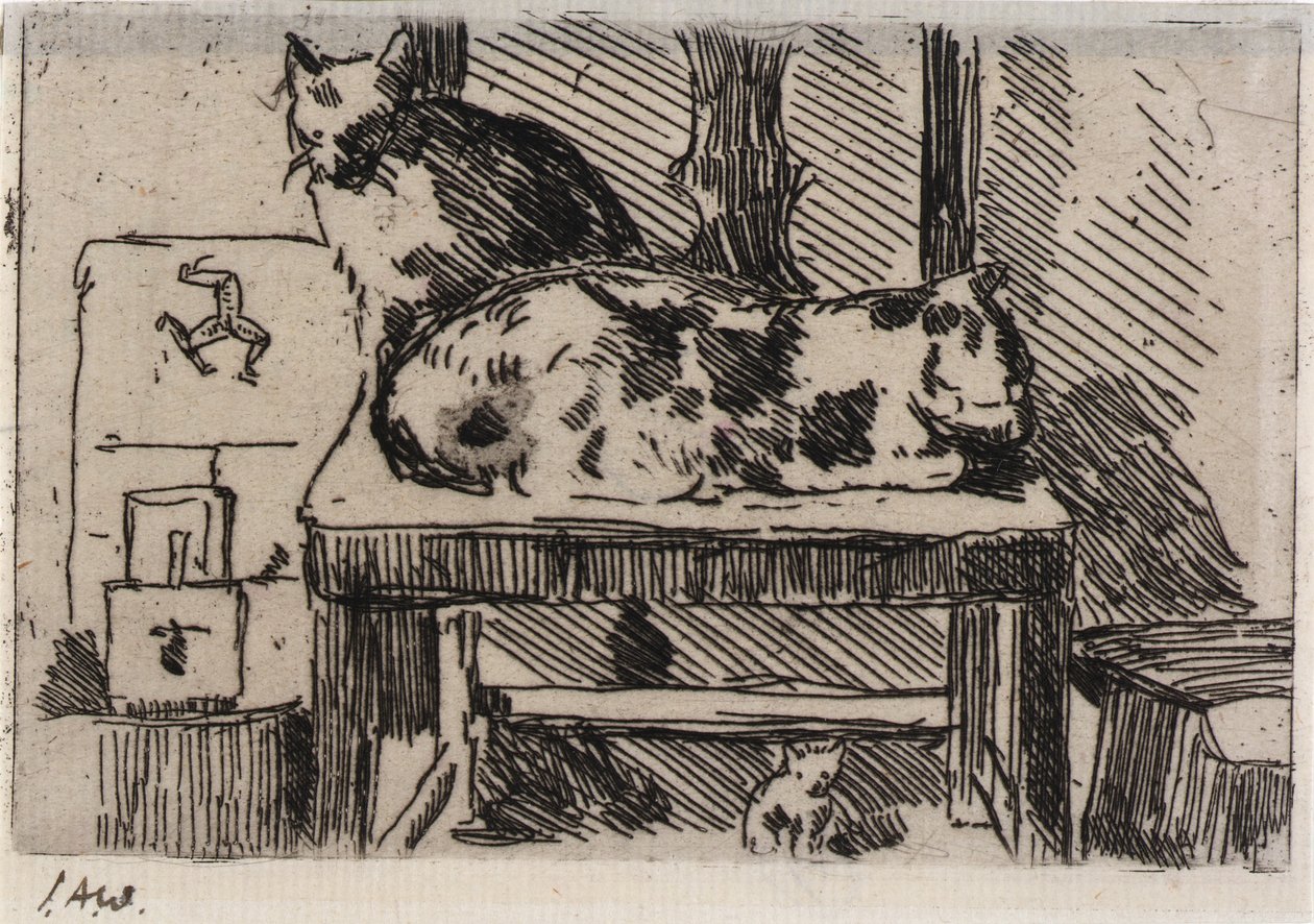 Manské kočky - ostrov Man od J. Alden Weir