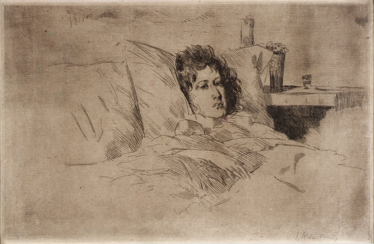 Matka a dítě od J. Alden Weir