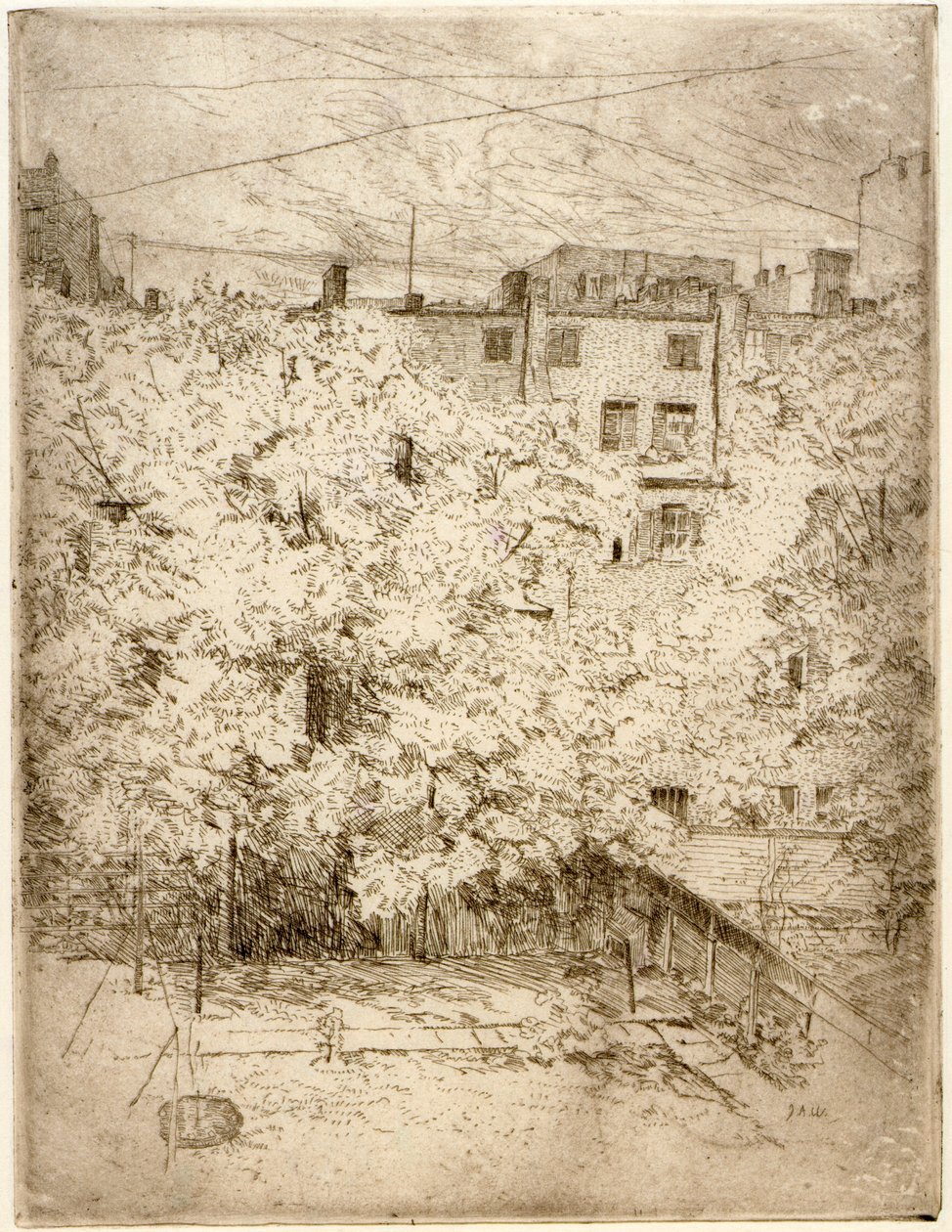 Můj dvorek č. 2 od J. Alden Weir