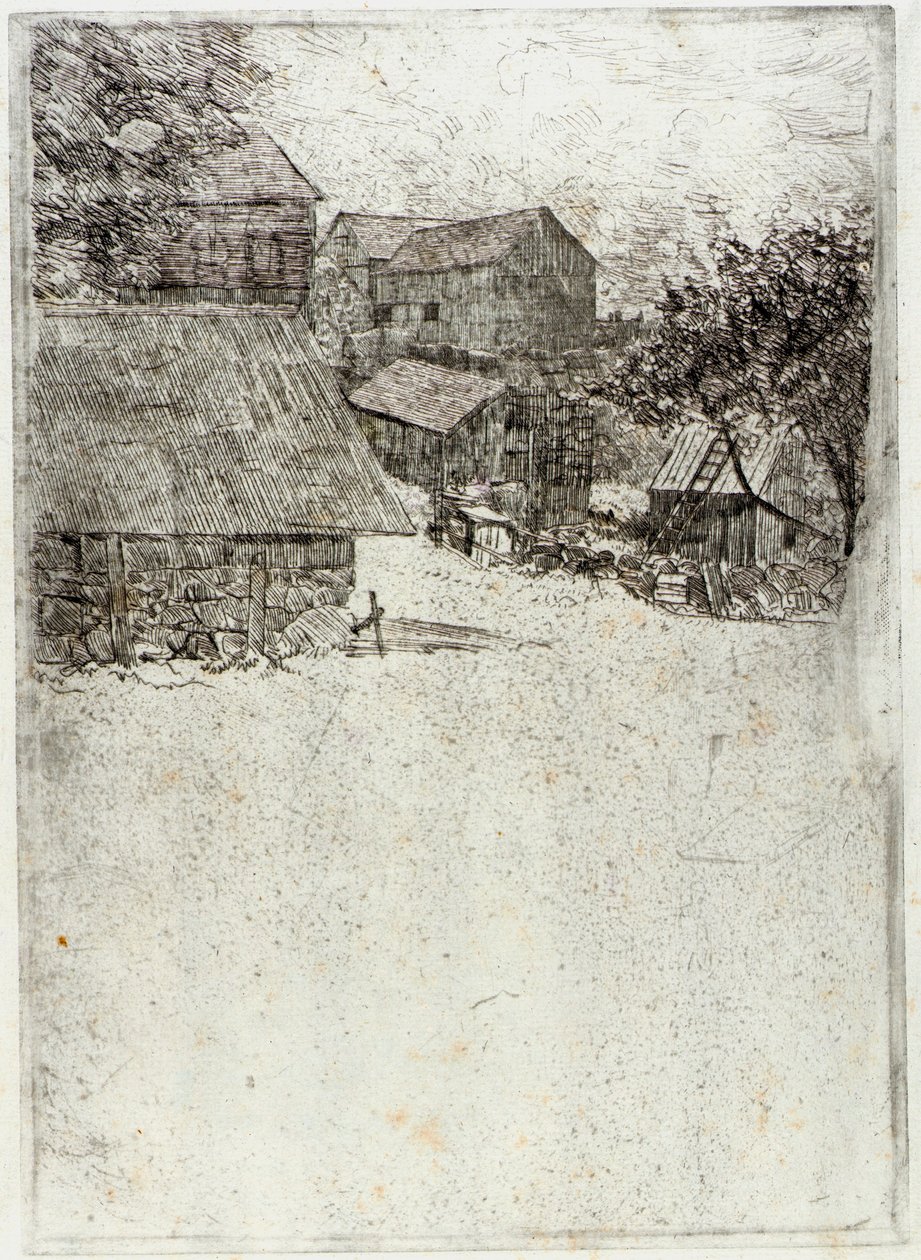 Sousední farma od J. Alden Weir