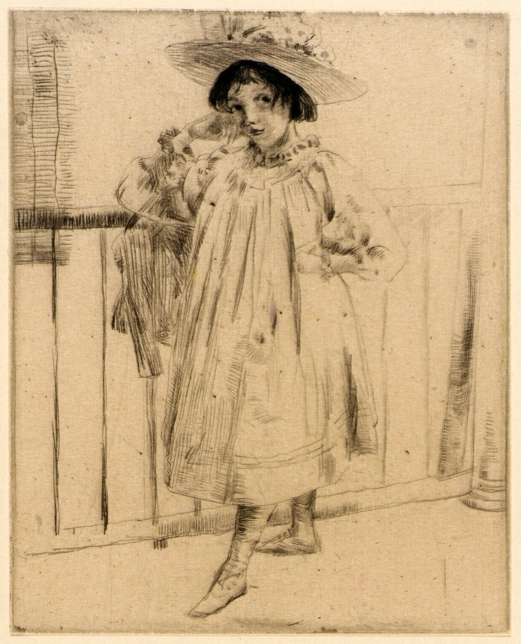 Na verandě od J. Alden Weir