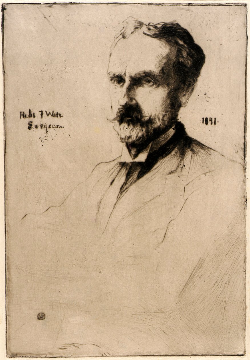 Portrét Dr. Roberta F. Weira od J. Alden Weir