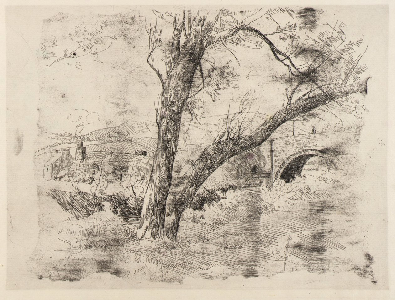 Sulby Glen - ostrov Man od J. Alden Weir