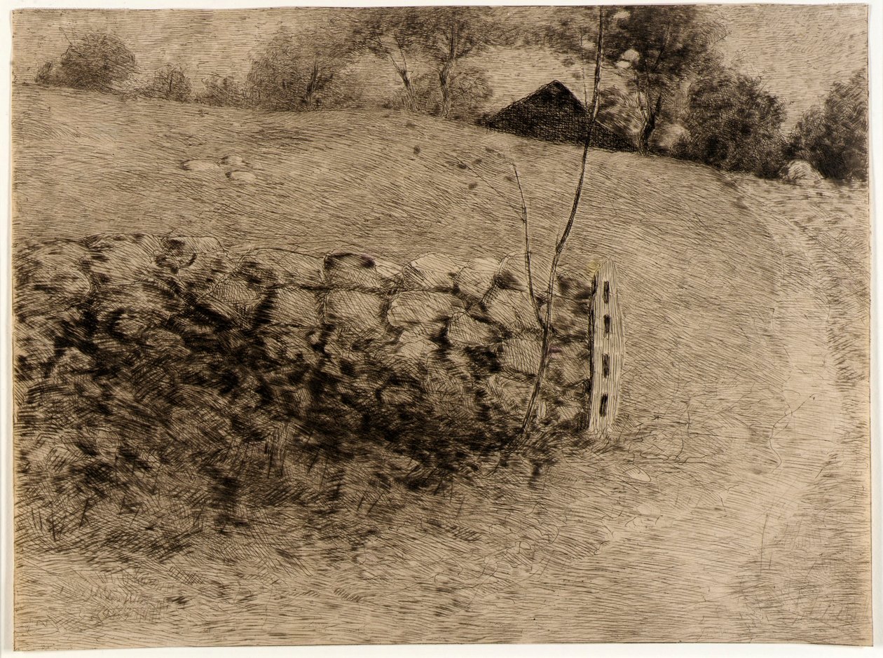 Pozemek se stodolou od J. Alden Weir