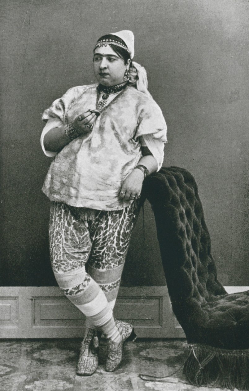 Horská židovka (čb fotografie) od J. Andre Garrigues