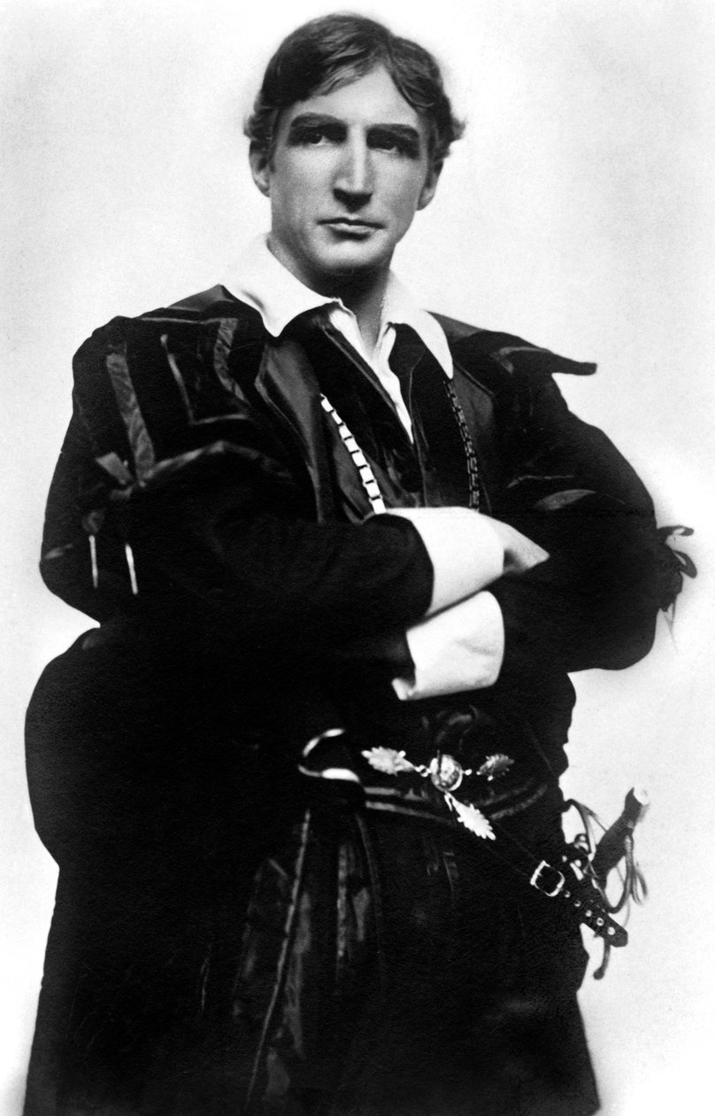 Jerrold Robertshaw 1866-1941, anglický herec, začátek 20. století. od J. Beagles and Co.