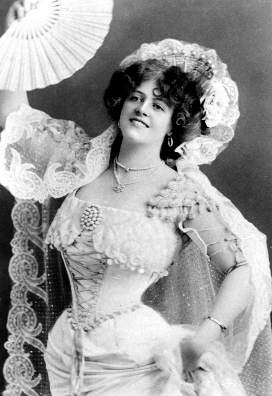Marie Studholme 1875-1930, anglická herečka, 1904. od J. Beagles and Co.