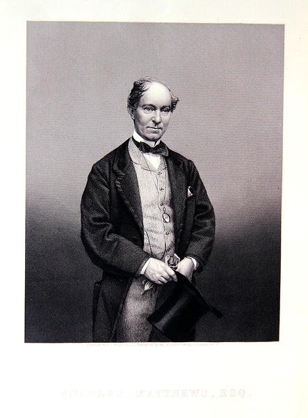 Charles Matthews z „Portrétní galerie významných osobností“ od J. and C. (after) Watkins