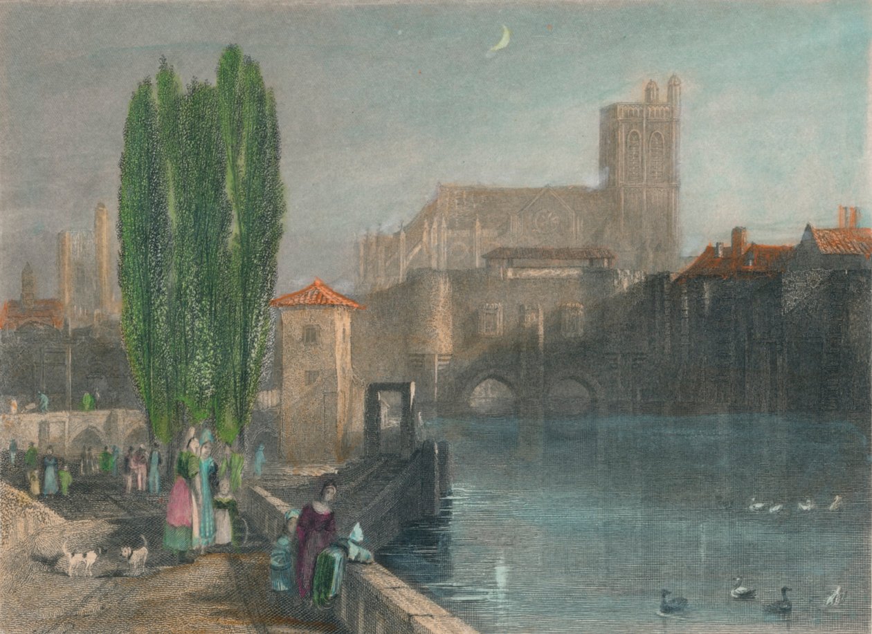 Troyes, c1833, polovina konce 19. století. od J. C. Armytage