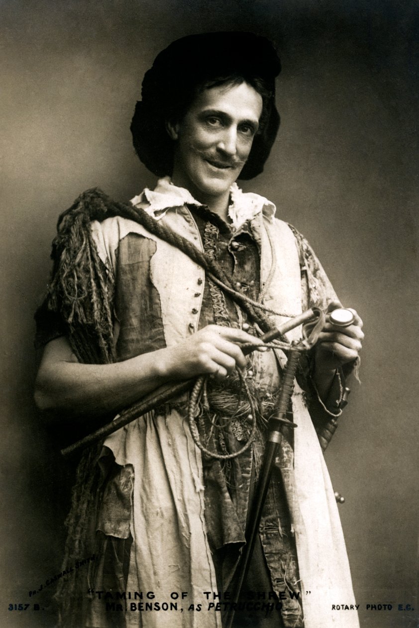 Frank Benson 1858-1939, anglický herec a divadelní manažer, počátek 20. století. od J Caswall Smith
