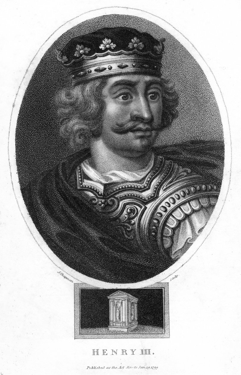 Jindřich III, 1799. od J. Chapman
