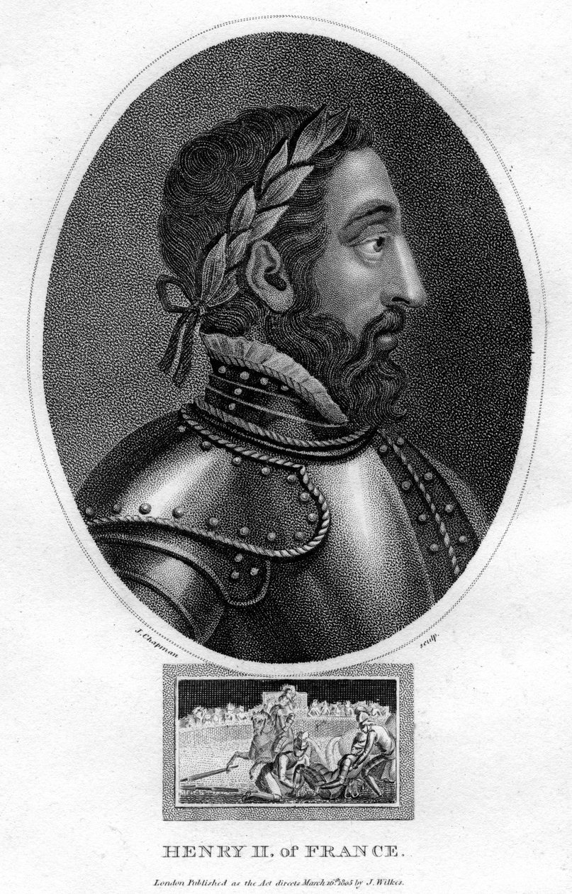 Jindřich II., francouzský král, 1805. od J. Chapman
