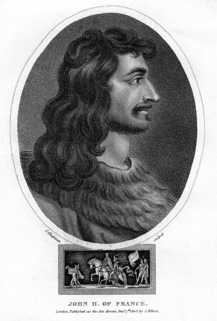Jan II., francouzský král, 1805. od J. Chapman