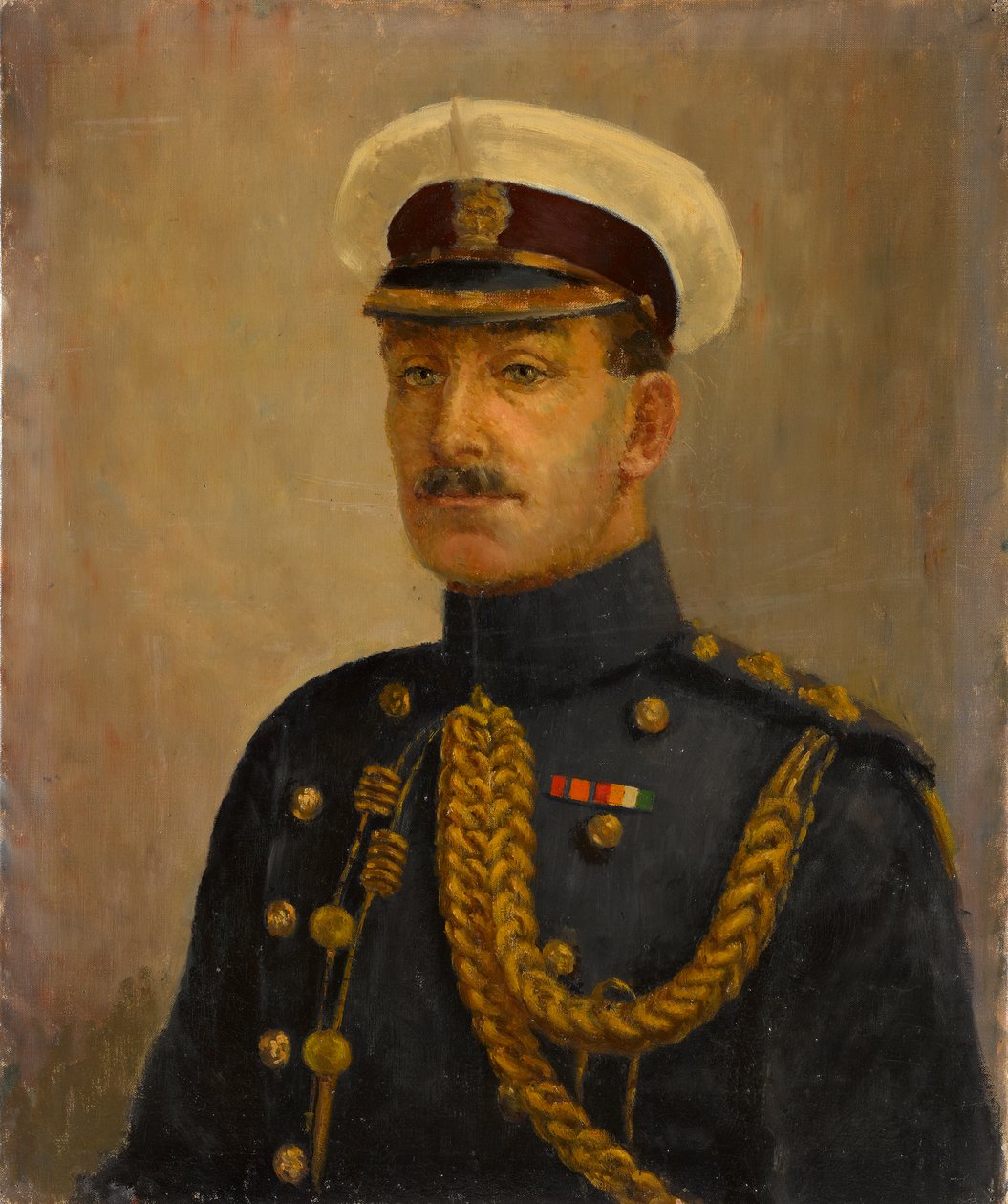 Poručík Charles Cecil Rowe Murphy, štáb indické armády od J. Chapman