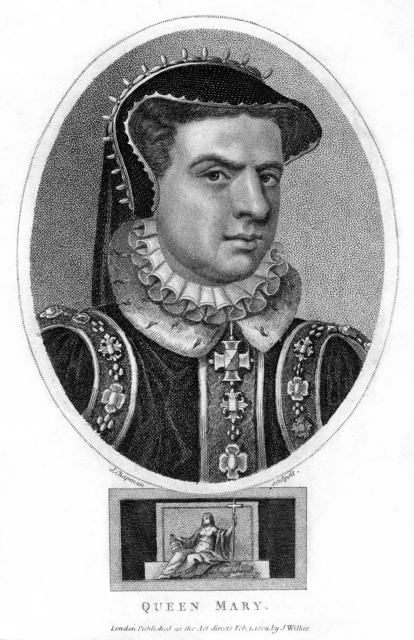 Anglická královna Marie I., 1804. od J. Chapman
