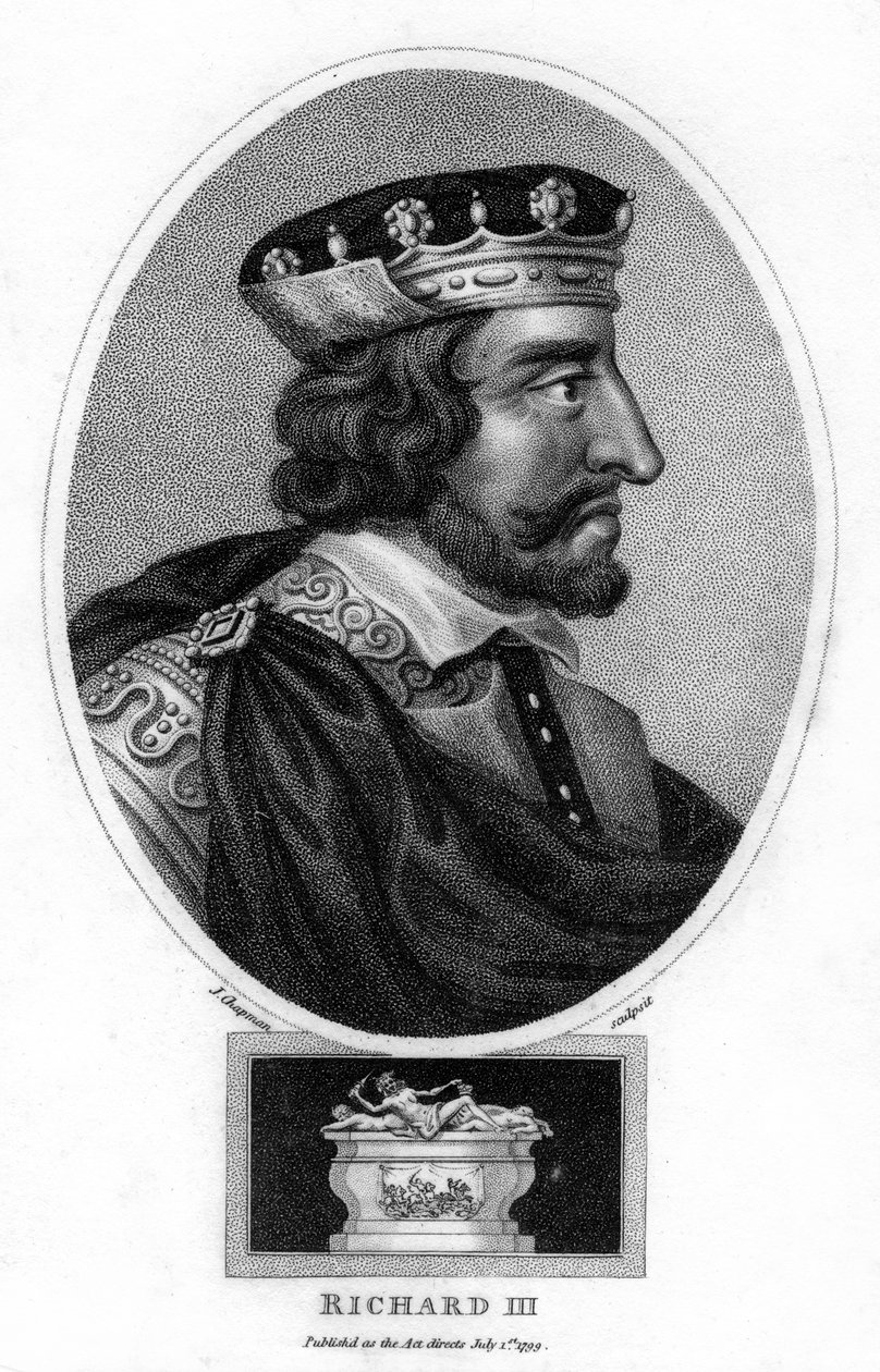 Richard III z Anglie, 1799. od J. Chapman