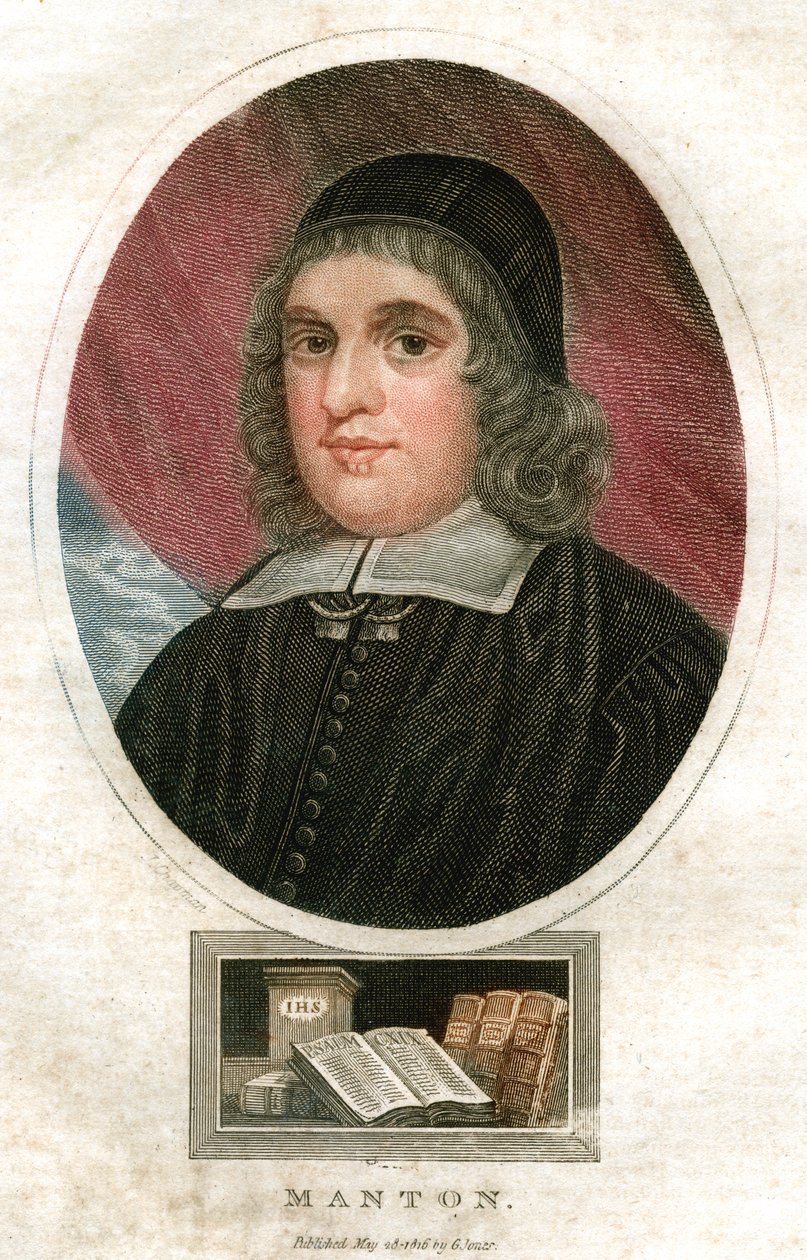 Thomas Manton, puritánský duchovní, 1816 od J. Chapman