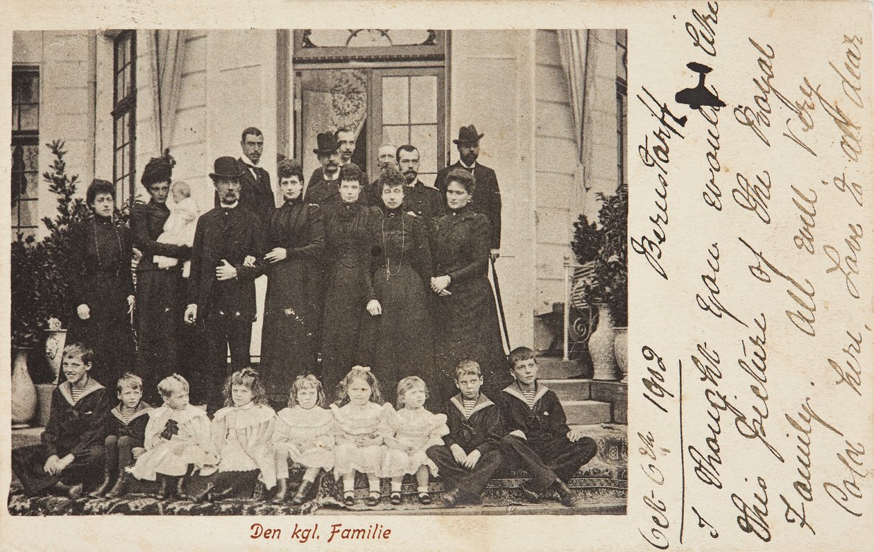 Dánská královská rodina od J. Peterson and Co