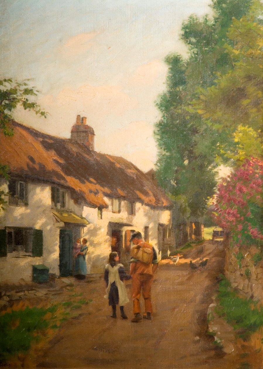 Home Along (Dashpers Lane, Brixham, Devon) od J. Cooke
