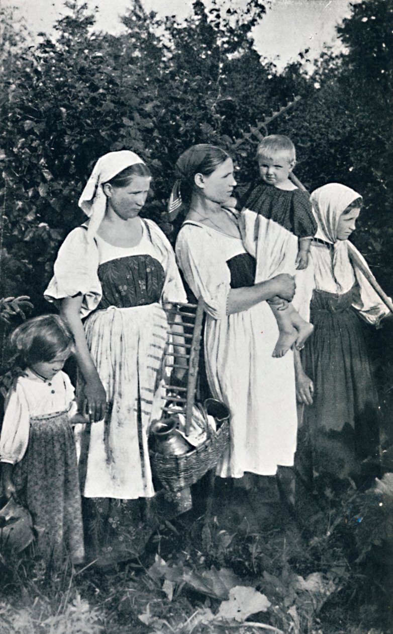 Rolnické typy Velkého Ruska, 1912 od J. Daziaro