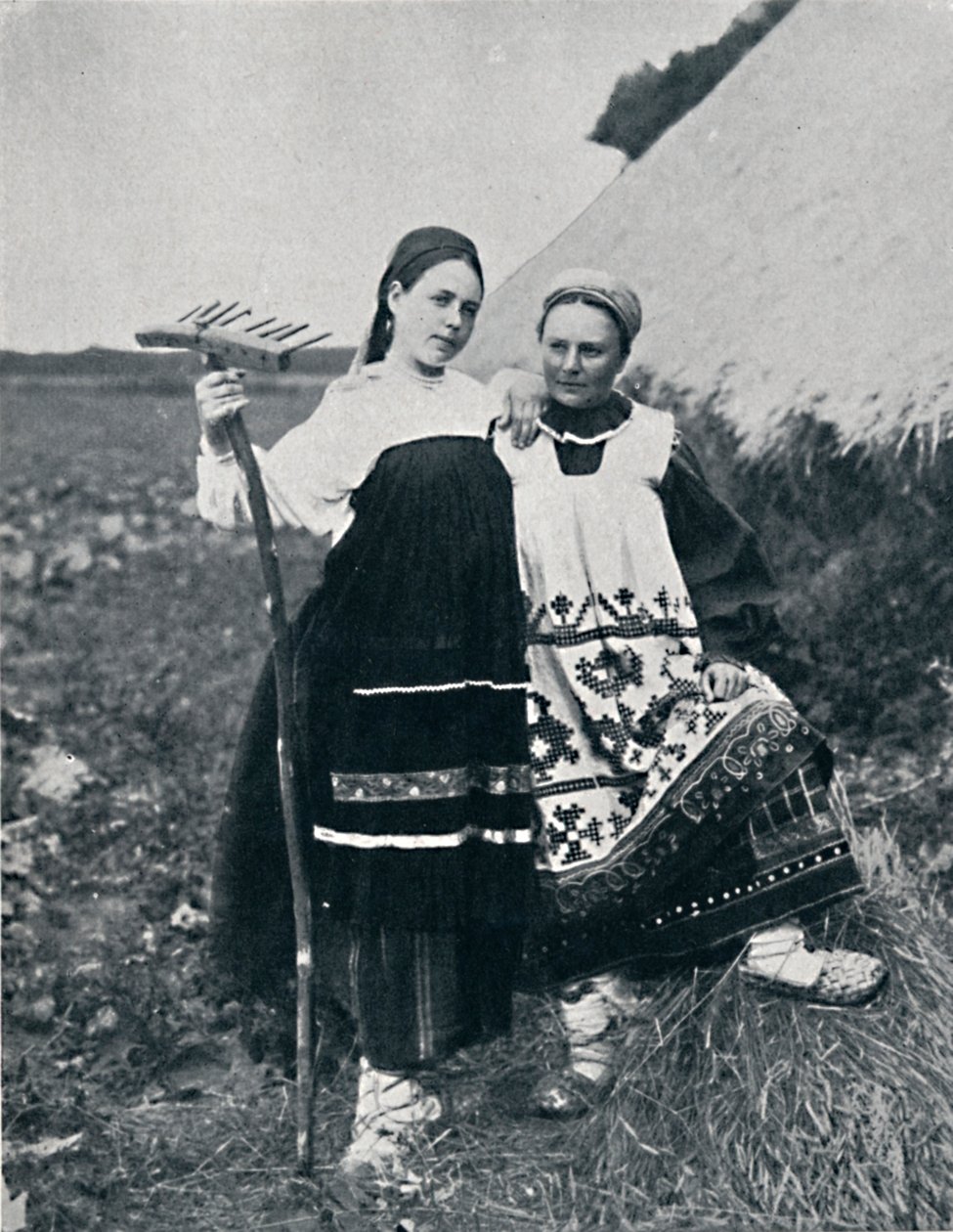 Dvě ženy z Rjazaně, střední Rusko, 1912 od J. Daziaro