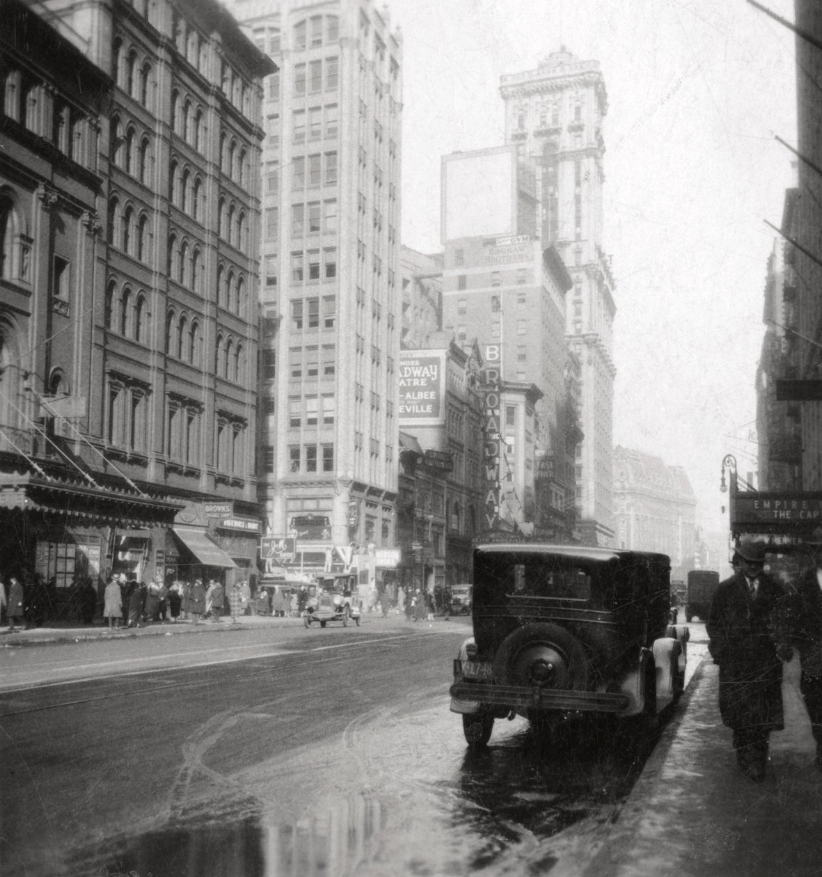 Broadway a Times Building, New York City, USA, 20. století od J. Dearden Holmes