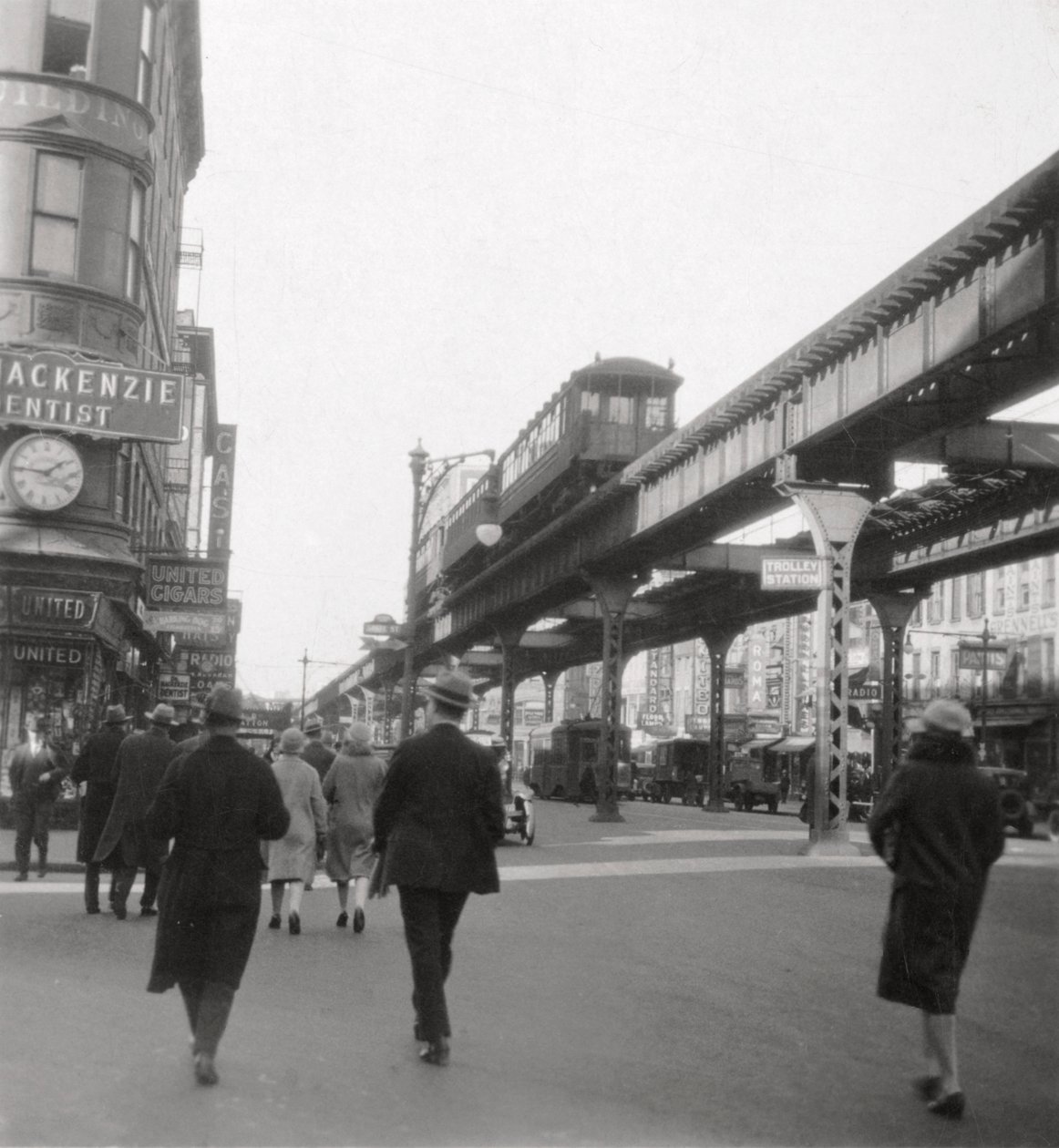 Flatbush Avenue, New York City, USA, 20. století od J. Dearden Holmes