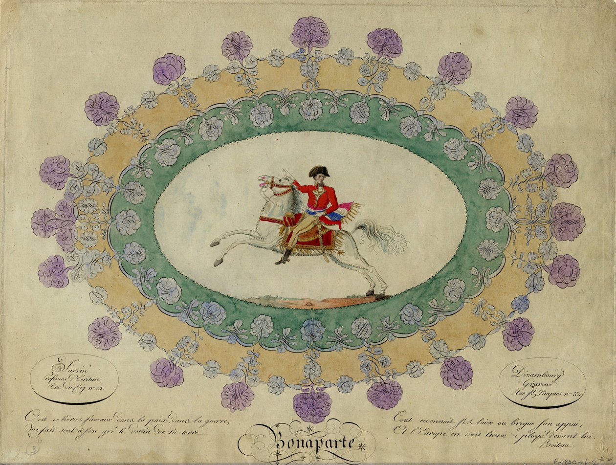 Napoleon Bonaparte, c. 1800 od J. Dizambourg