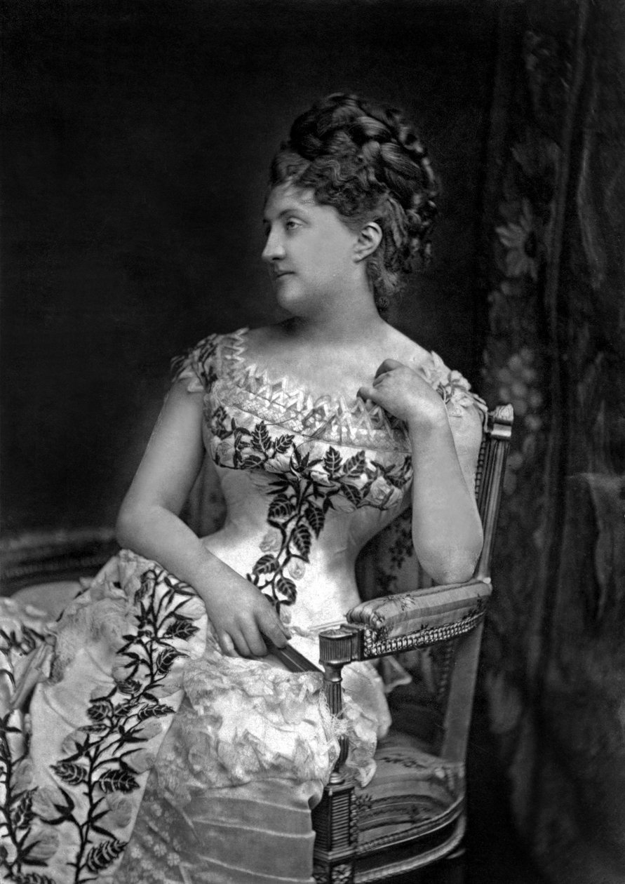 Louise Massin francouzská herečka od J. E. Tourtin