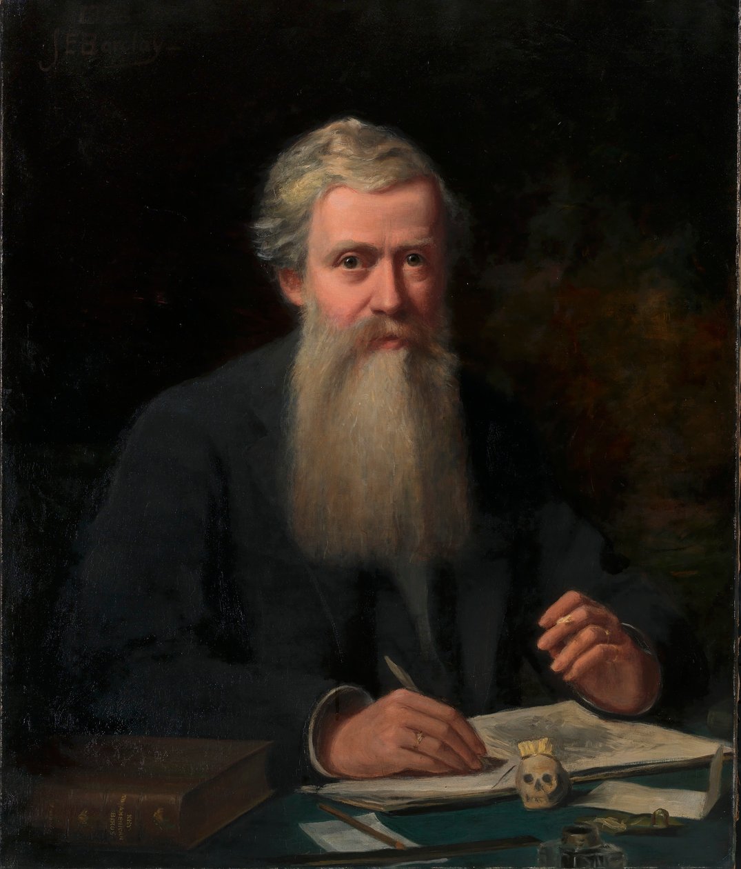Portrét Elliota Couese od J. Edward Barclay