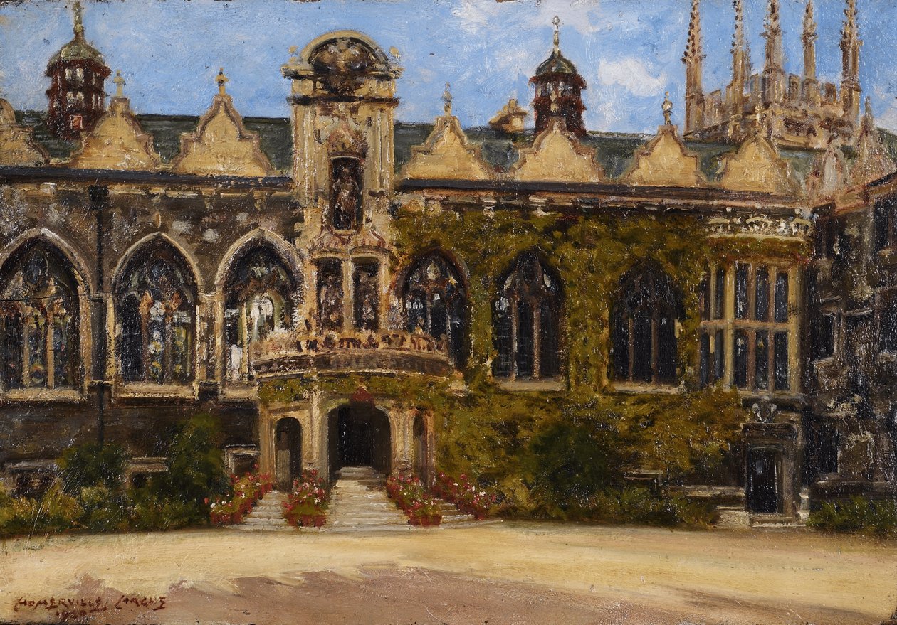 Oriel College od J. Edward Homerville Hague
